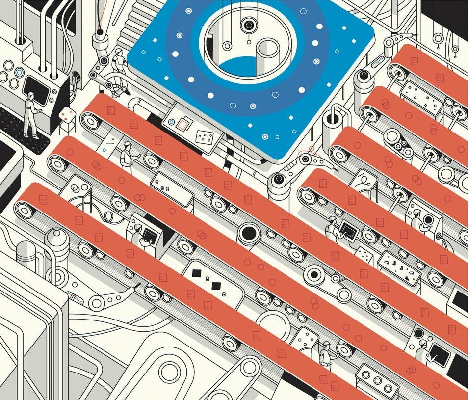 How to Revitalize U.S. Manufacturing - WSJ